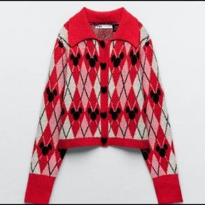 Zara Mickey mouse sweater